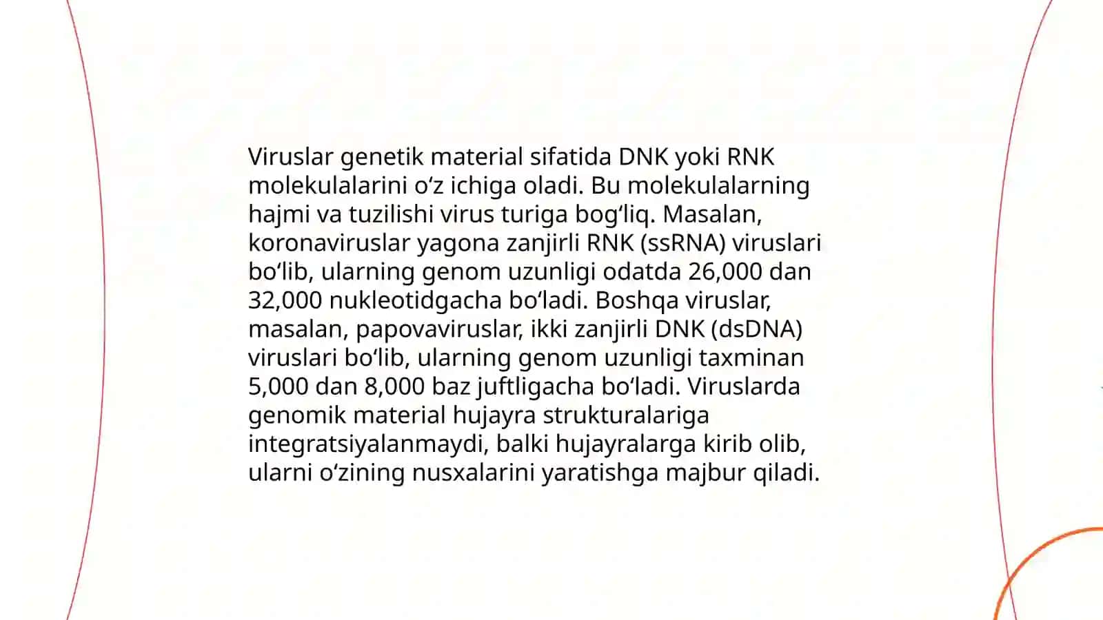 Virus genomlanning replikatsiyasi va transkripsiyasi 4