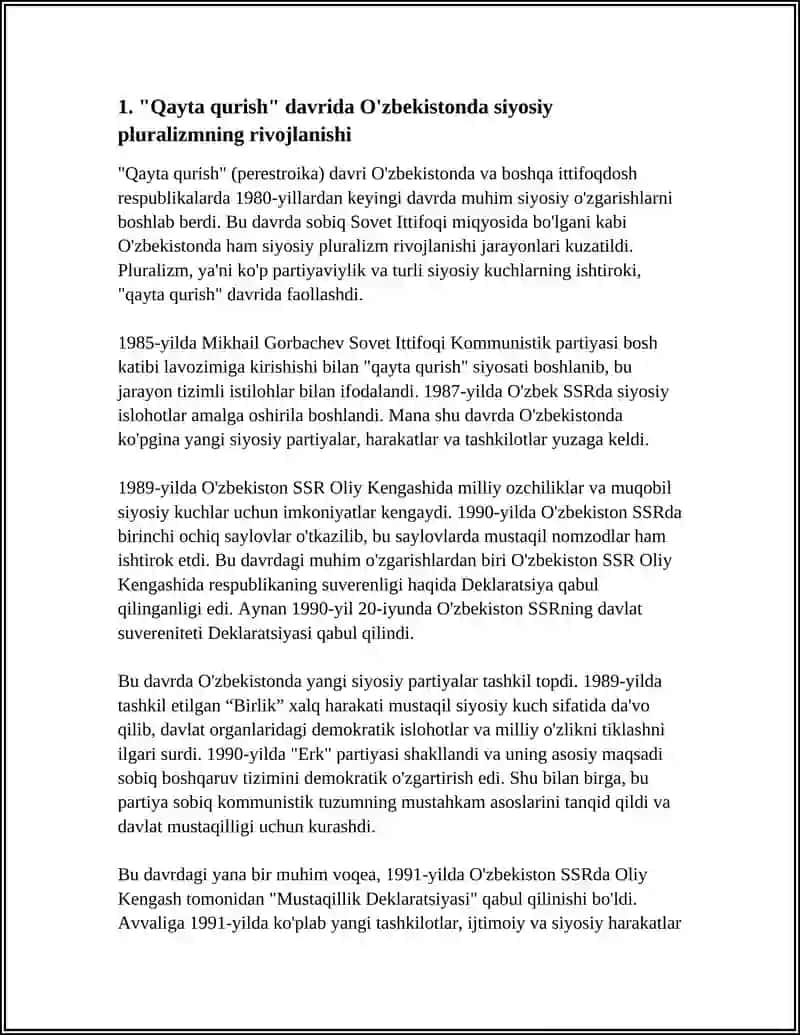 O'zbekistondagi ijtimoiy-siyosiy vaziyat 4