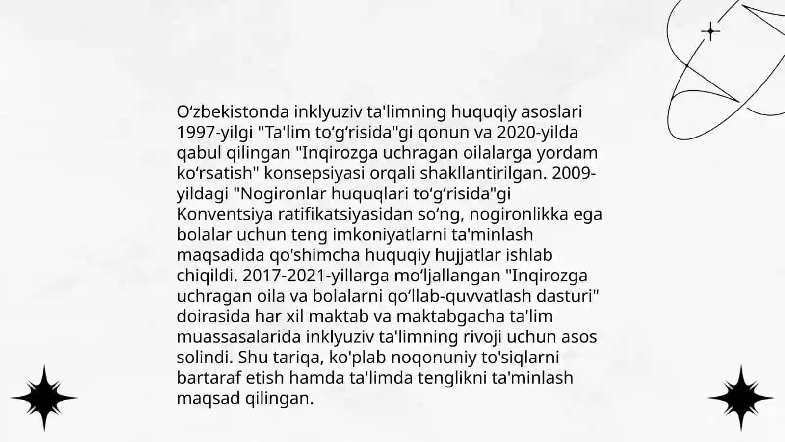 Imkoniyati cheklangan bolalar uchun inklyuziv ta'lim 4