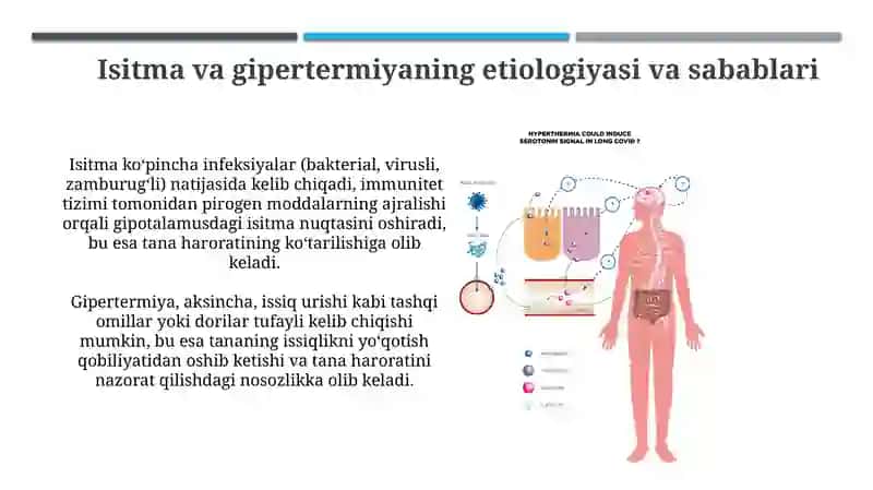 Isitmaning gipertermiyadan farqlovchi xossalari 4