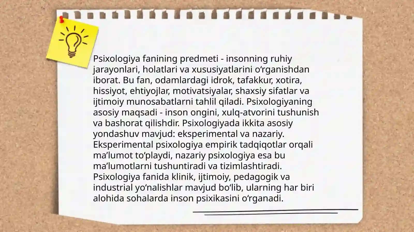 Psixikaning mohiyati va psixologiya fanining predmeti 4