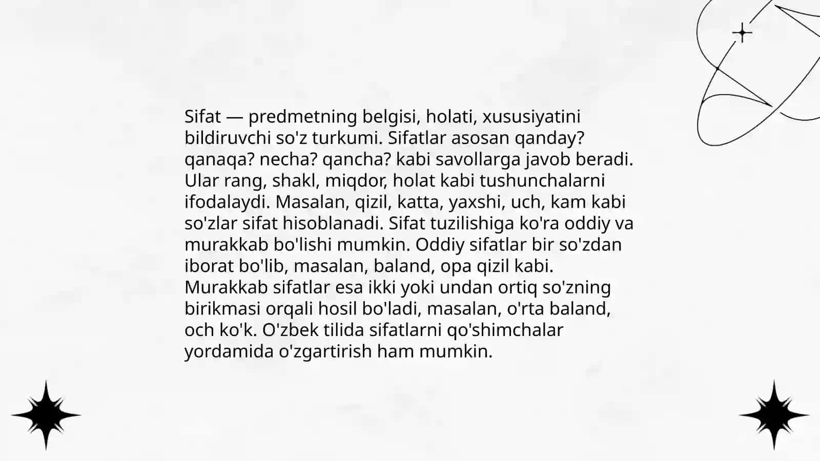 Turli tillarda so‘z turkumlari 4
