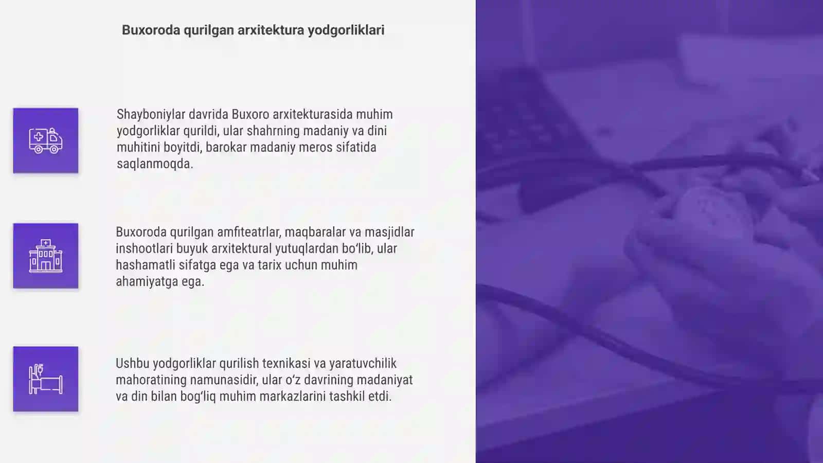 Shayboniylar davrida buxoroda qurilgan memorchilik yodgorliklari 4
