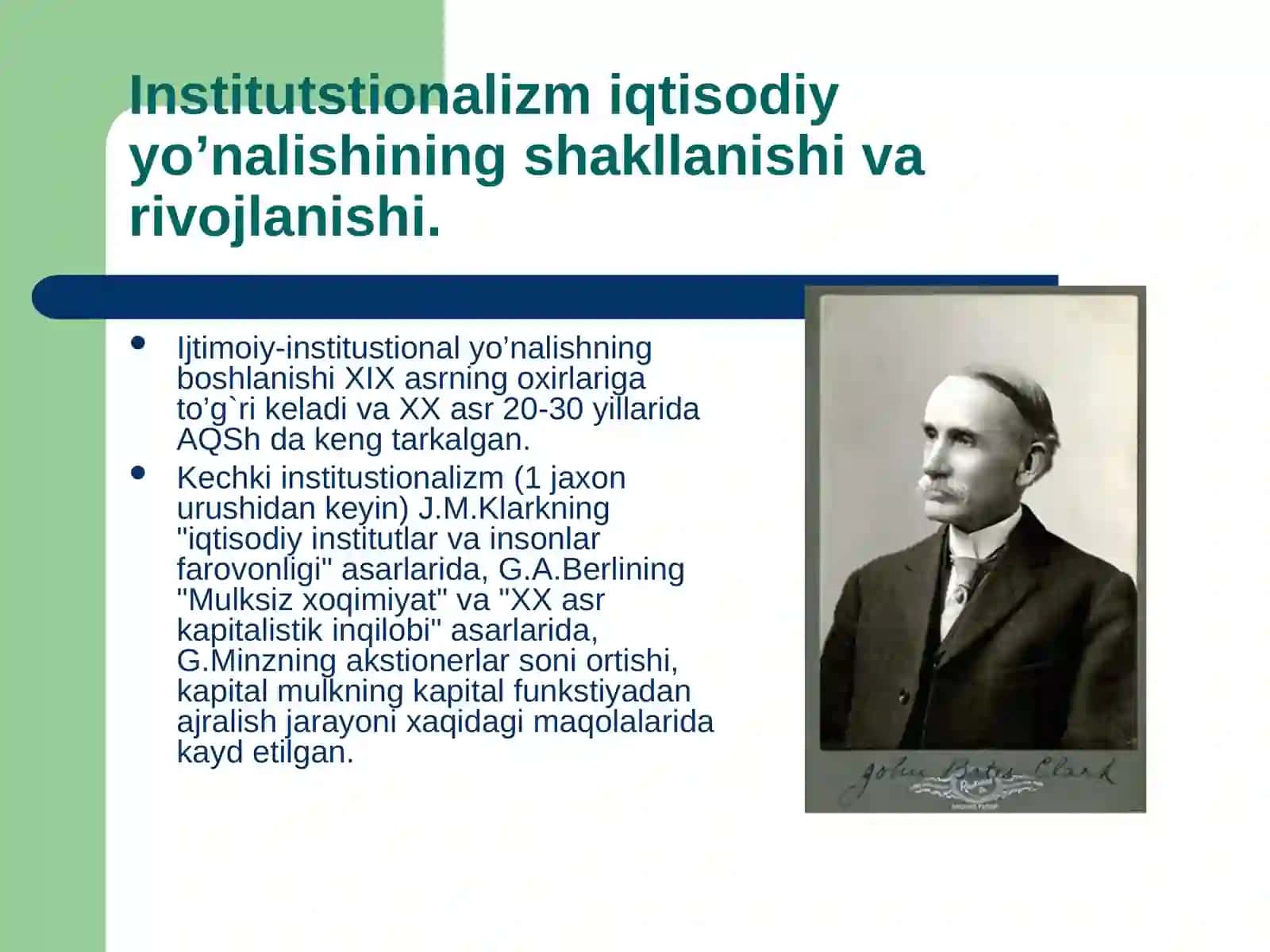 Hozirgi zamon ga’rb iqtisodiyoti va uning asosiy yo’nalishlari 4