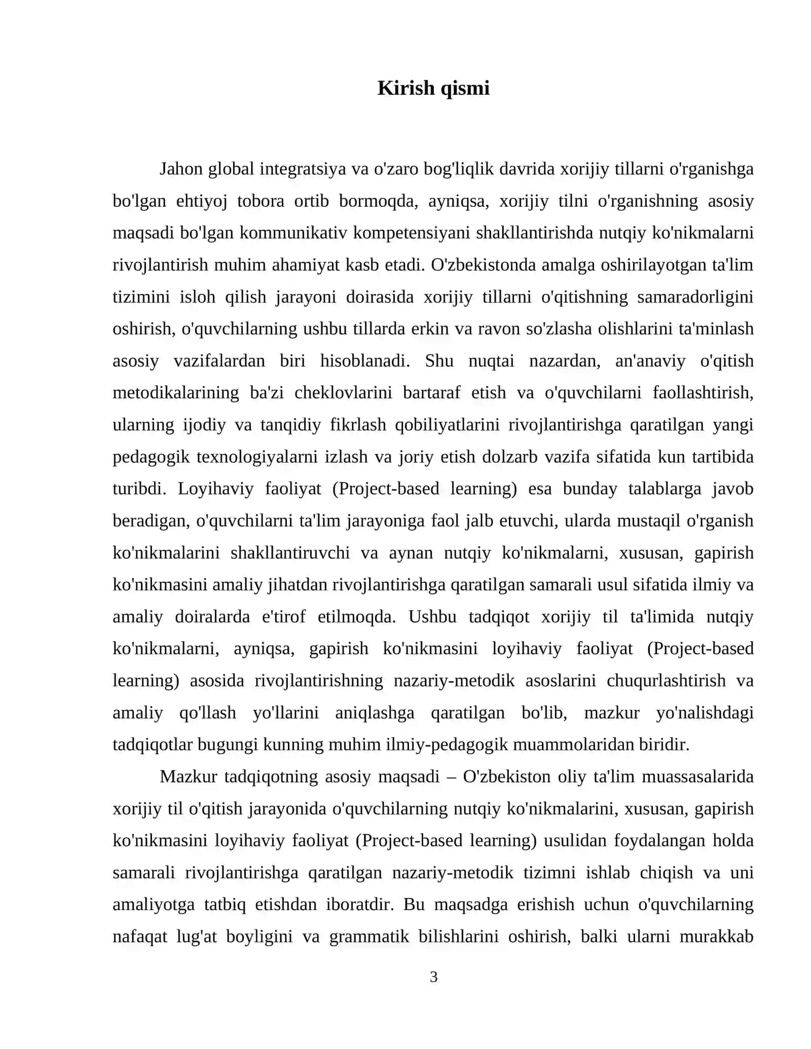 Developing speaking skills through Project-based learning in foreign language education 4
