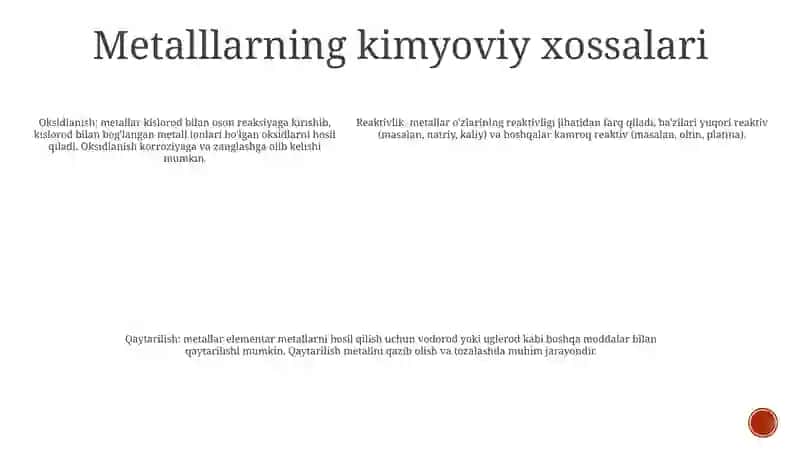Metallarning Fizik Va Kimyoviy Xossalari 4