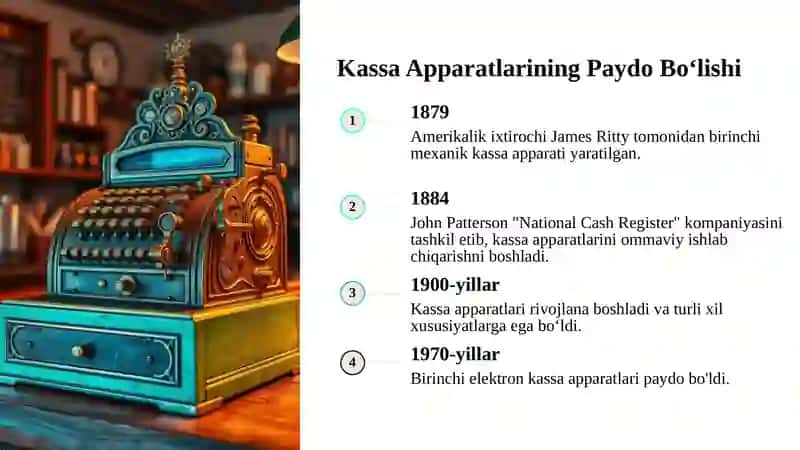 Kassa apparatlari haqida tushuncha. 4