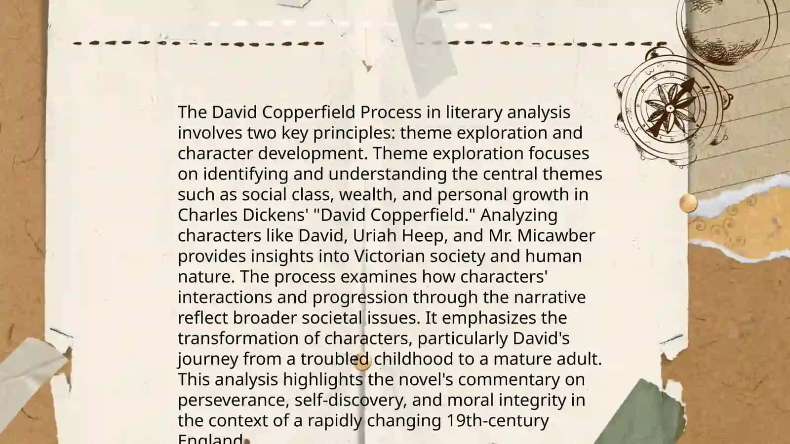 David Copperfield Process 4