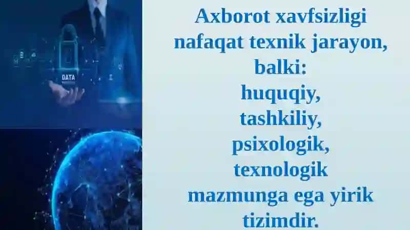 Axborot xavfsizligini ta’minlashning g‘oyaviy-nazariy asoslari 4
