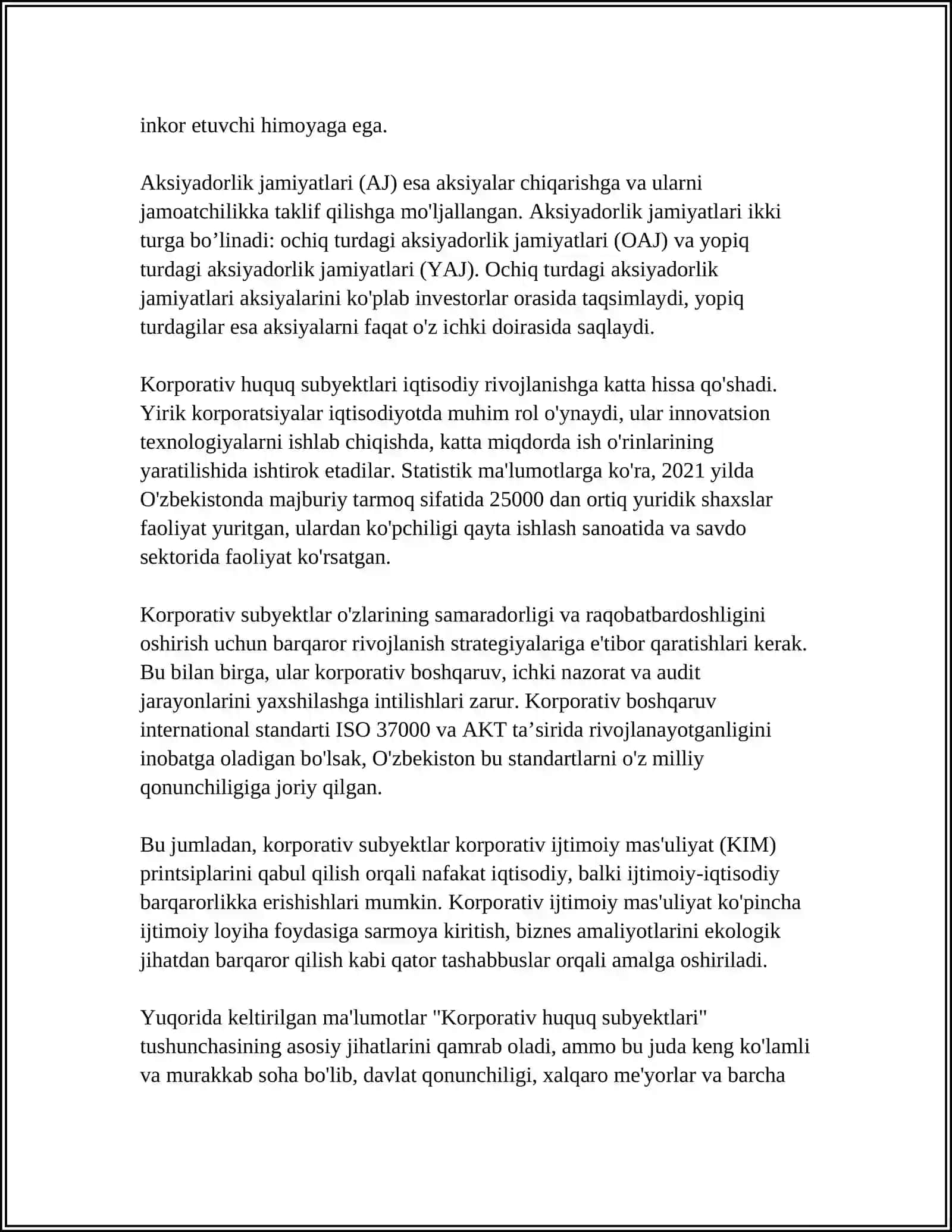KORPORATIV HUQUQ SUBYEKTLARI 4