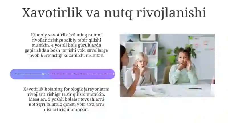 Bolalardagi ruhiy salomatlik mezonlari va nutq rivojlanishi 4