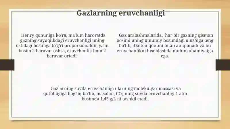 Gazlar aralashmasiga oid masalalar yechish 4