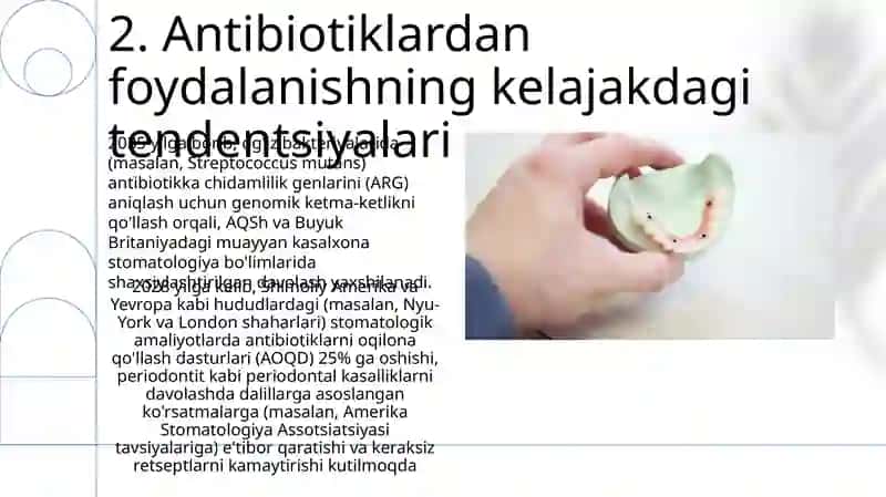 Antibiotiklar stomatalogiyada qollanilishi 4