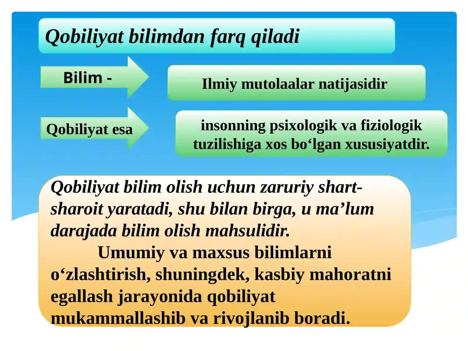 O’qituvchining kasbiga xos sifatlari va xislatlari 4
