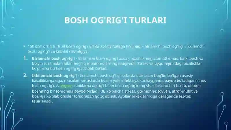 Bolalarda bosh og‘rig‘i 4