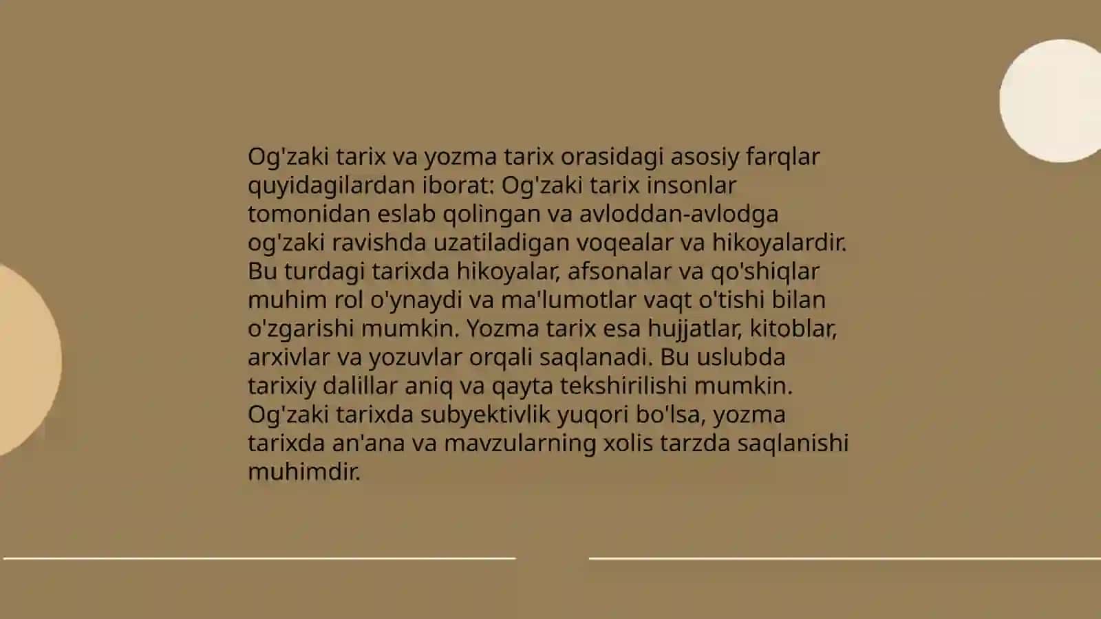 Og'zaki tarix usullari 4