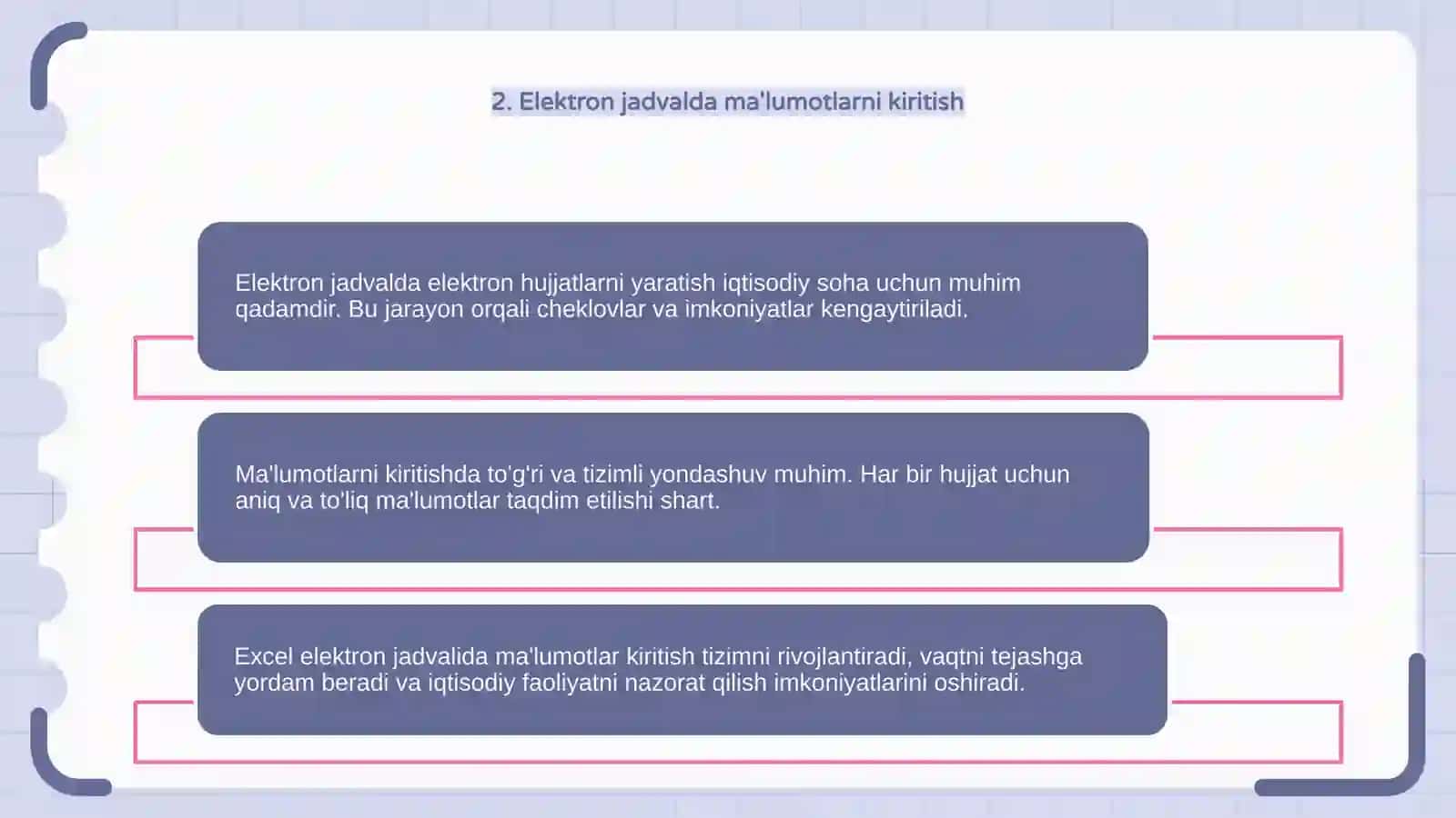 Iqtisodiy soha boʻyicha Excel asoslari 4