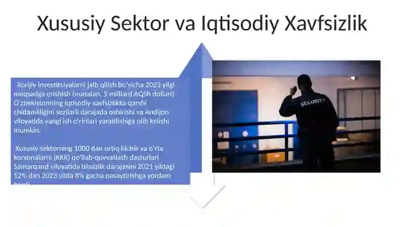 Iqtisodiy Xavfsizlik faniga kirish 4