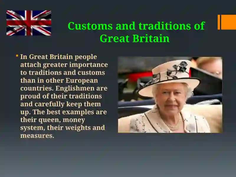 Customs and traditions of Great Britain 4