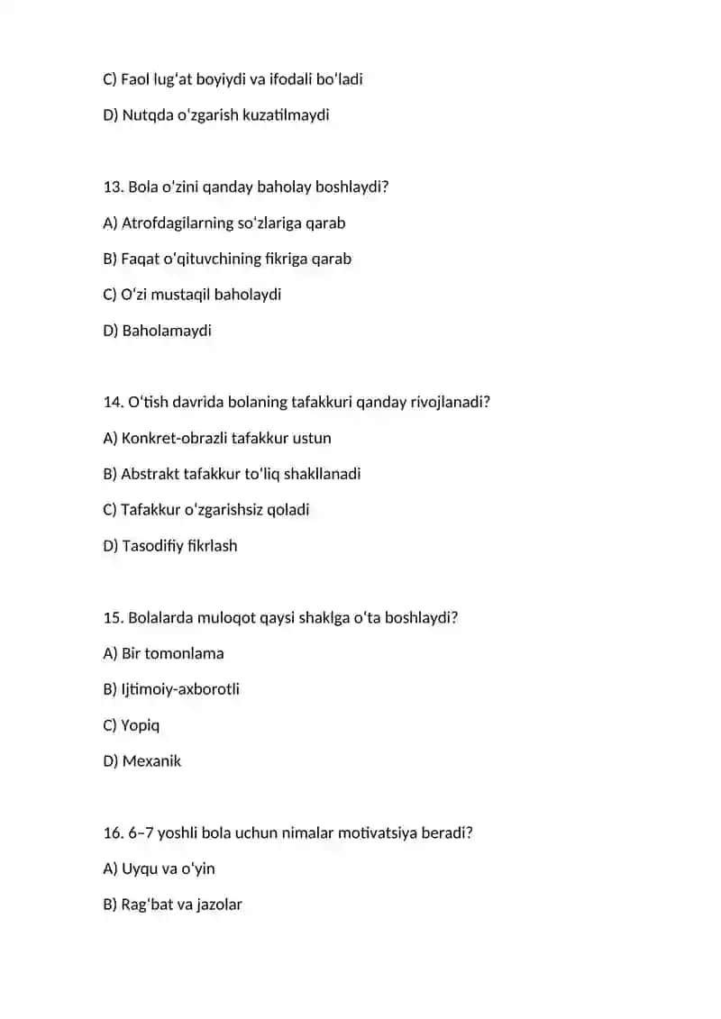 6-7 yoshli bolalar rivojlanishidagi o'tish davrining psixologik xususiyatlari 4