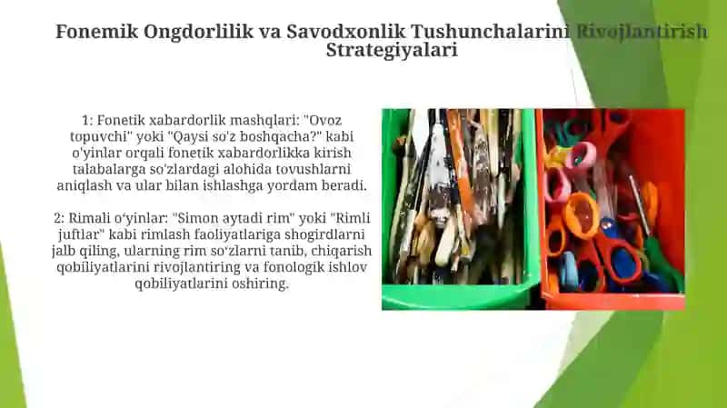 Matn-Boshlang'Ich Sinf Õquvchilarini O'Qish Va Yozishga O'Rgatish 4