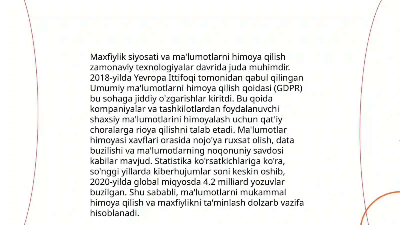 Axborotni ruxsatsiz foydalanishdan himoya qilish usullari 4