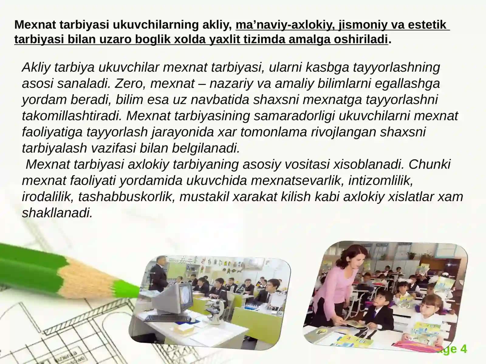 Mehnat tarbiyasi 4