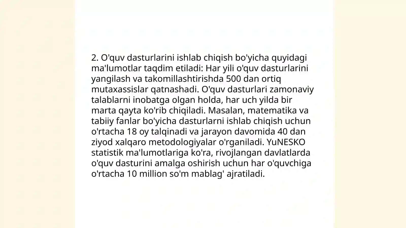 Ta'lim-tarbiya jarayonlarini rejalashtirish 4