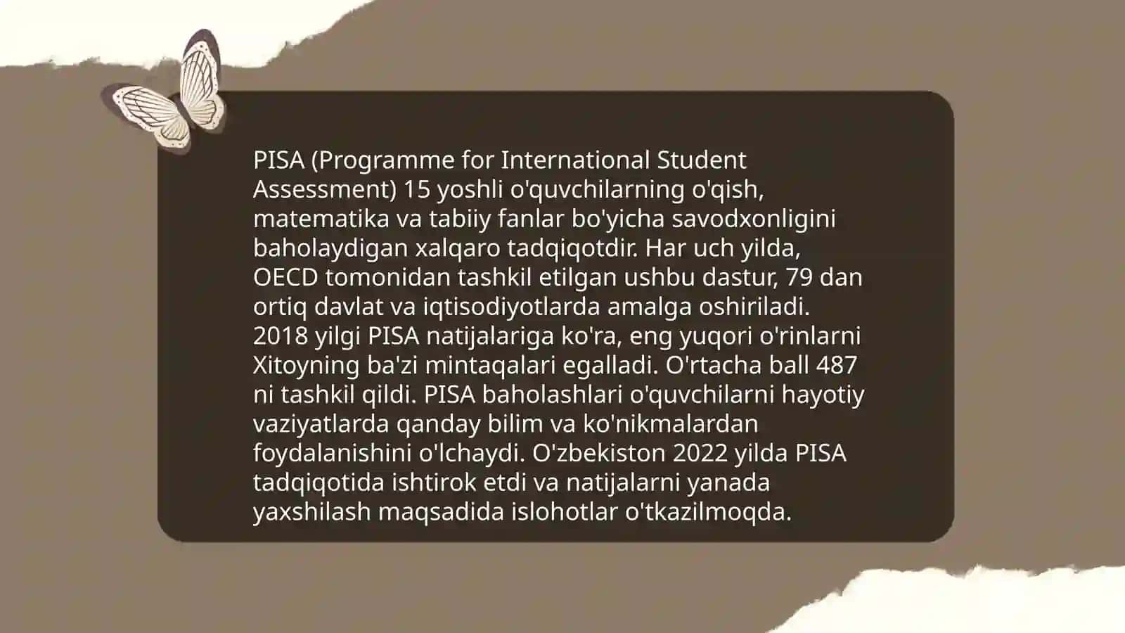 PISA xalqaro dasturlari 4