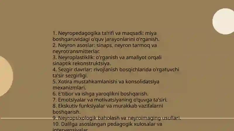 Neyropedagogika pedagogikaning ilmiy va amaliy sohasi sifatida 4