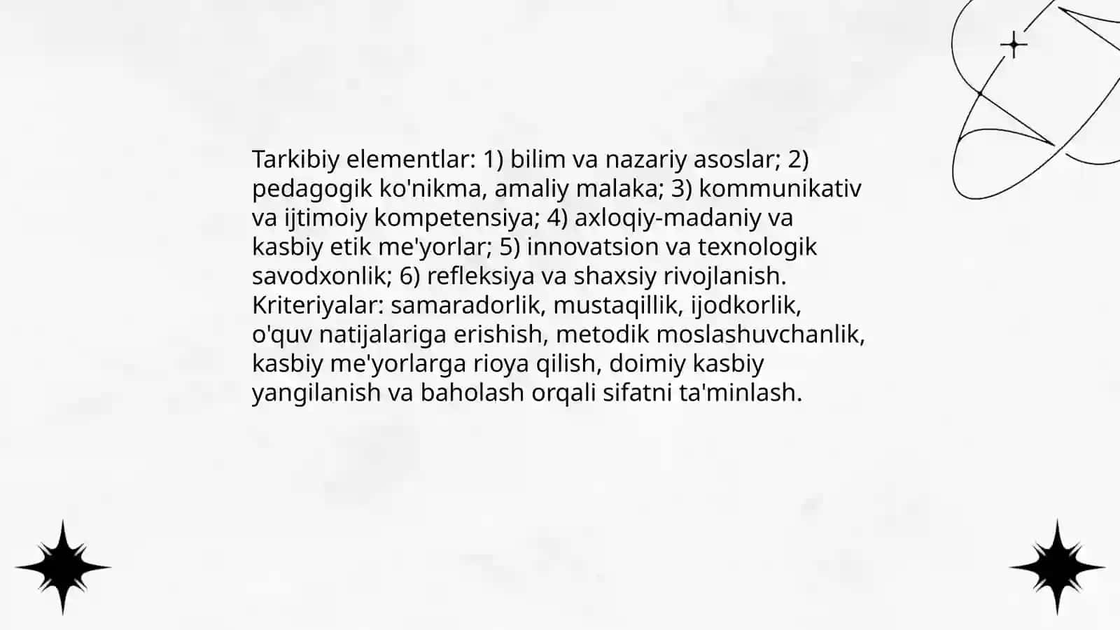 Hozirgi davr pedagog tarbiyacining kasbiy kompetensiyasi 4