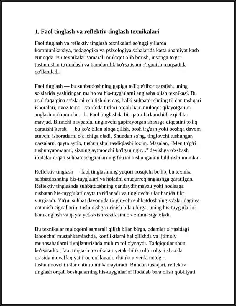 PATSIENT BILAN VERBAL VA NOVERBAL MULOQOT KO'NIKMALARI 4