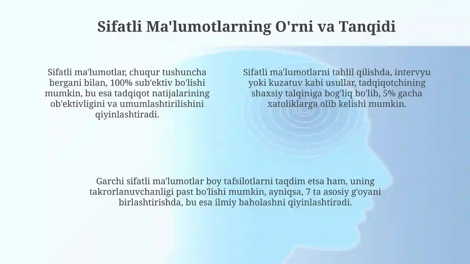 Subyektivlik va Ob'ektivlik Dilemmasi 4