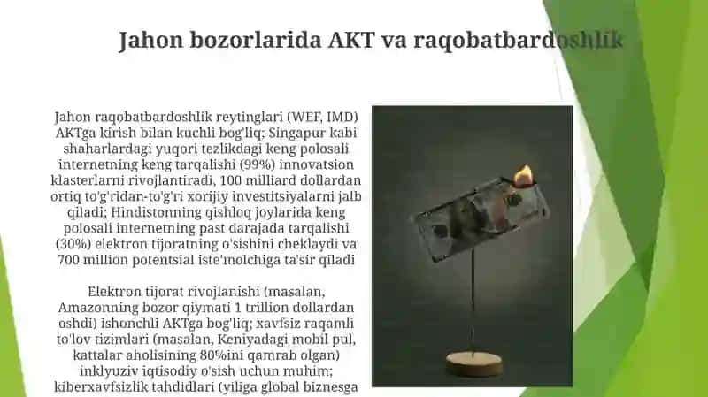 Axborot-kommunikatsiya texnologiyalarining qo'llanilishi va unumdorlikning oshishi 4