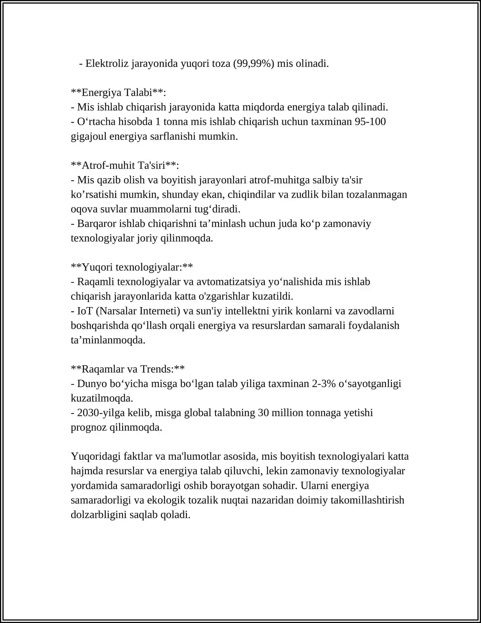OLMOLIQ KON METALURGIYA KAMBINAT MIS BOYITISH FABRIKASI 4