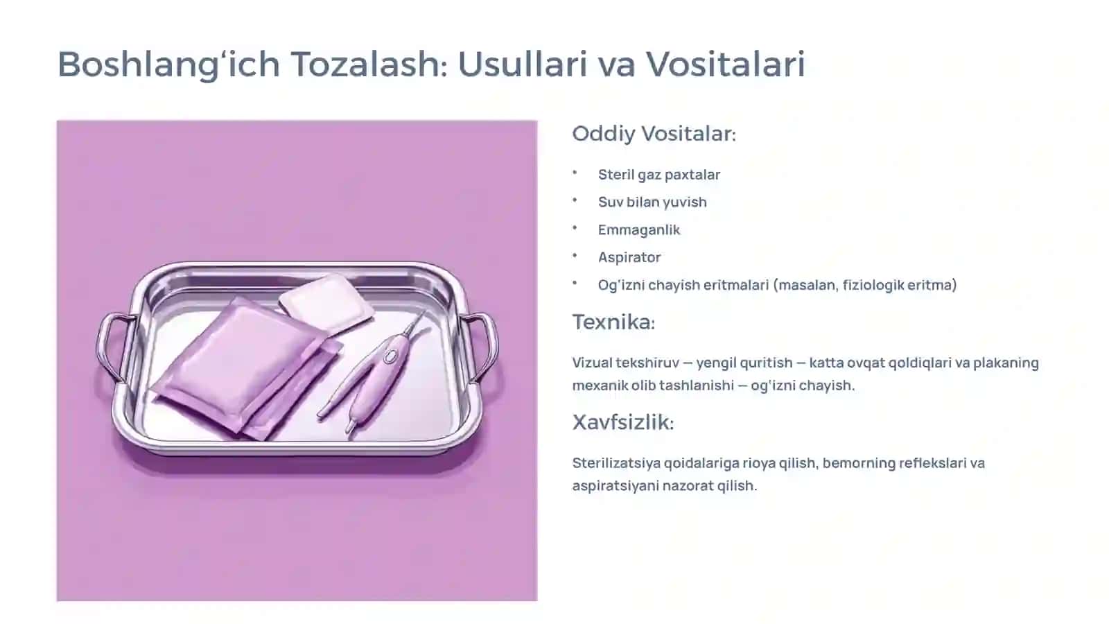 Og‘iz Bo‘shlig‘ini Tozalashning Mazmuni 4