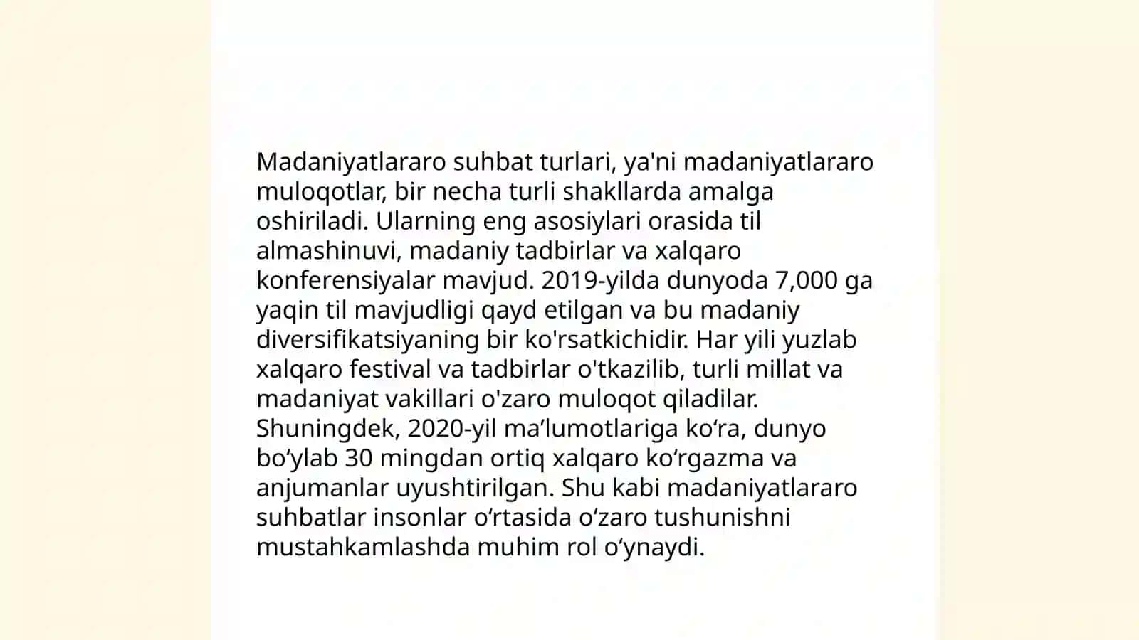 Millatlararo muloqot madaniyati 4