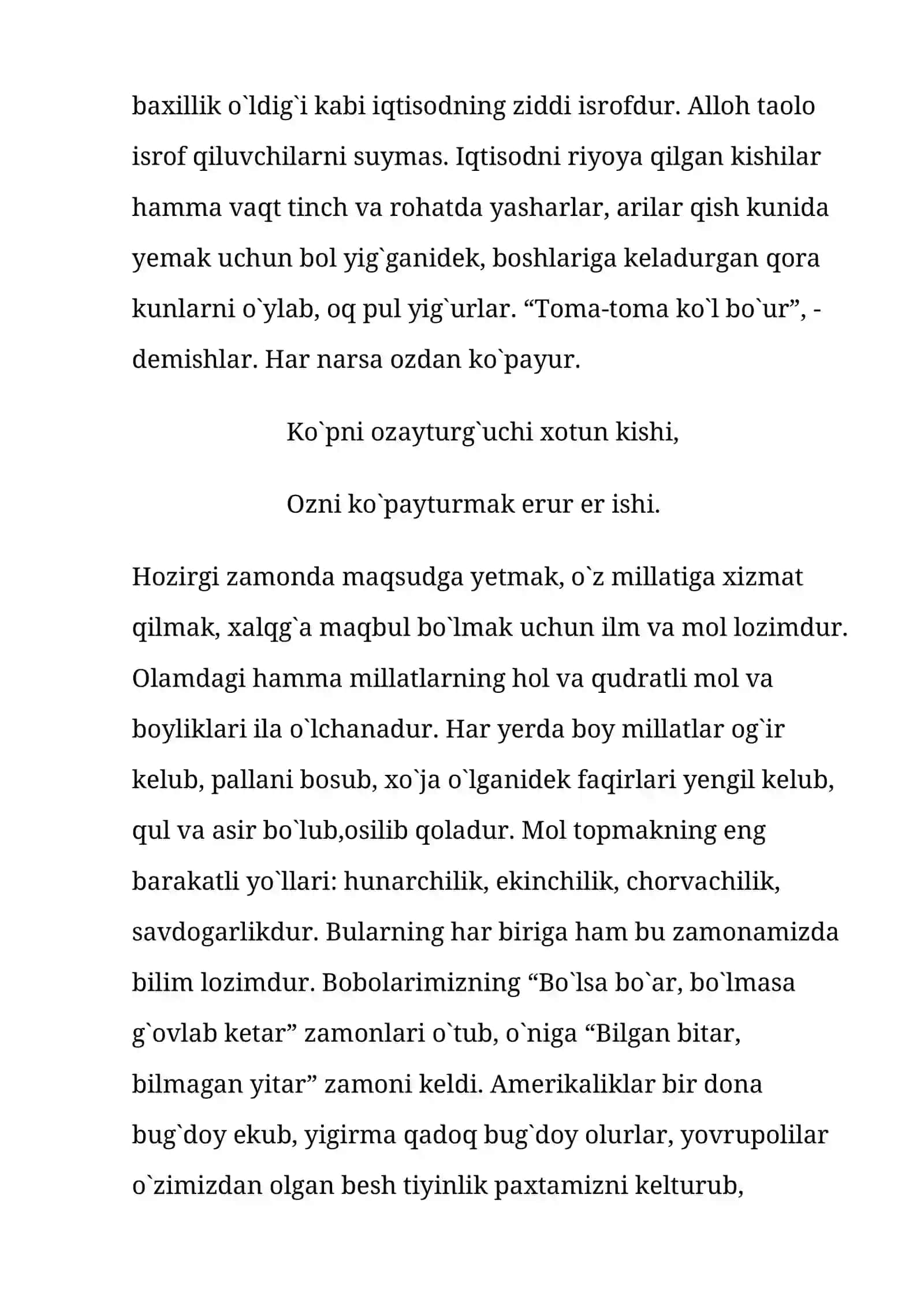 OCHIQ DARS ISHLANMASI 4