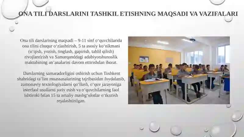 Yordamchi makablarda ona tili darslarining tashkil etilishi 4