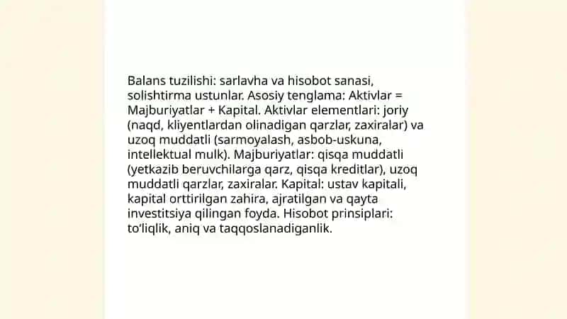 Moliyaviy hisobot 4
