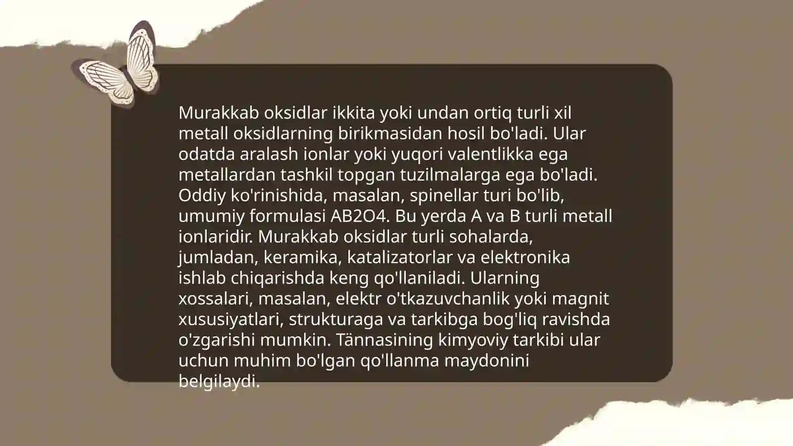 Anorganik birikmalarning asosiy sinflari 4