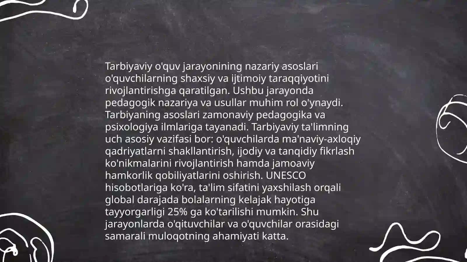 Boshlang'ich ta'limda tarbiyaviy fanlarni o'qitishning nazariy asoslari 4