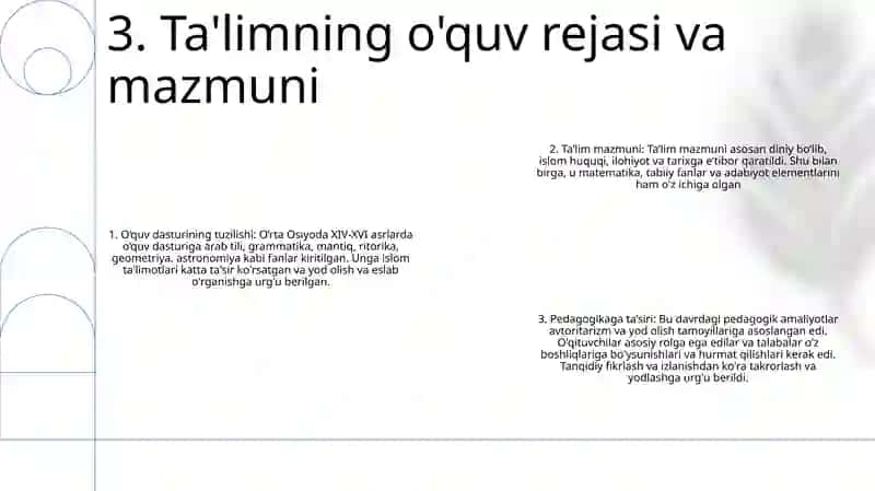 14-16 Asrlarda Movorounnahrda Ta'lim Tarbiya Va Pedagogika Fikr Taraqqiyotiga Ta'Siri 4