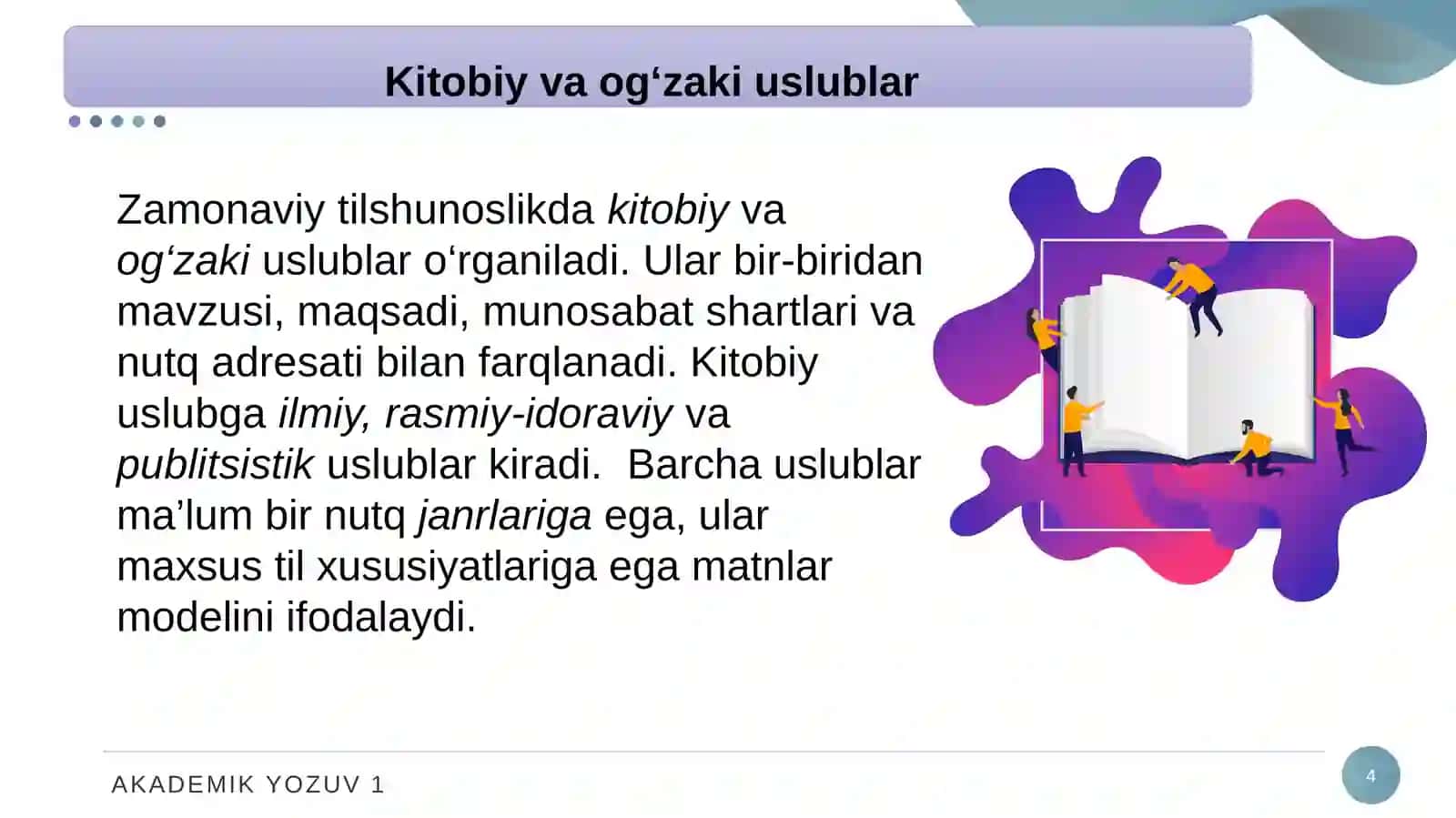Nutq uslublari 4
