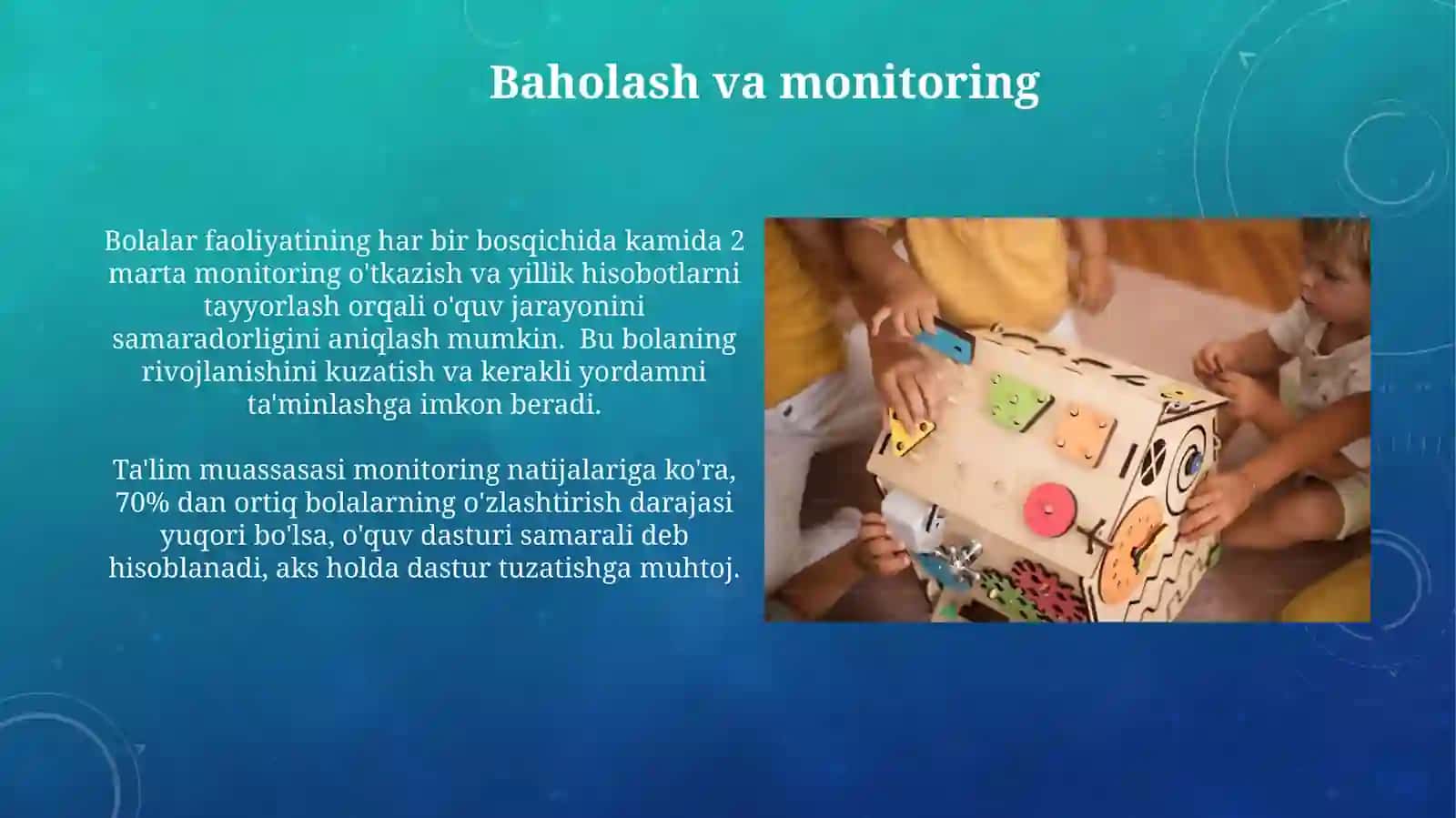 Maktabgacha yoshdagi bolalar o’quv fan ta’limining integral yondashuv 4