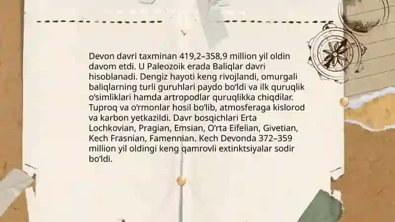 Devonning geografiyasi 4