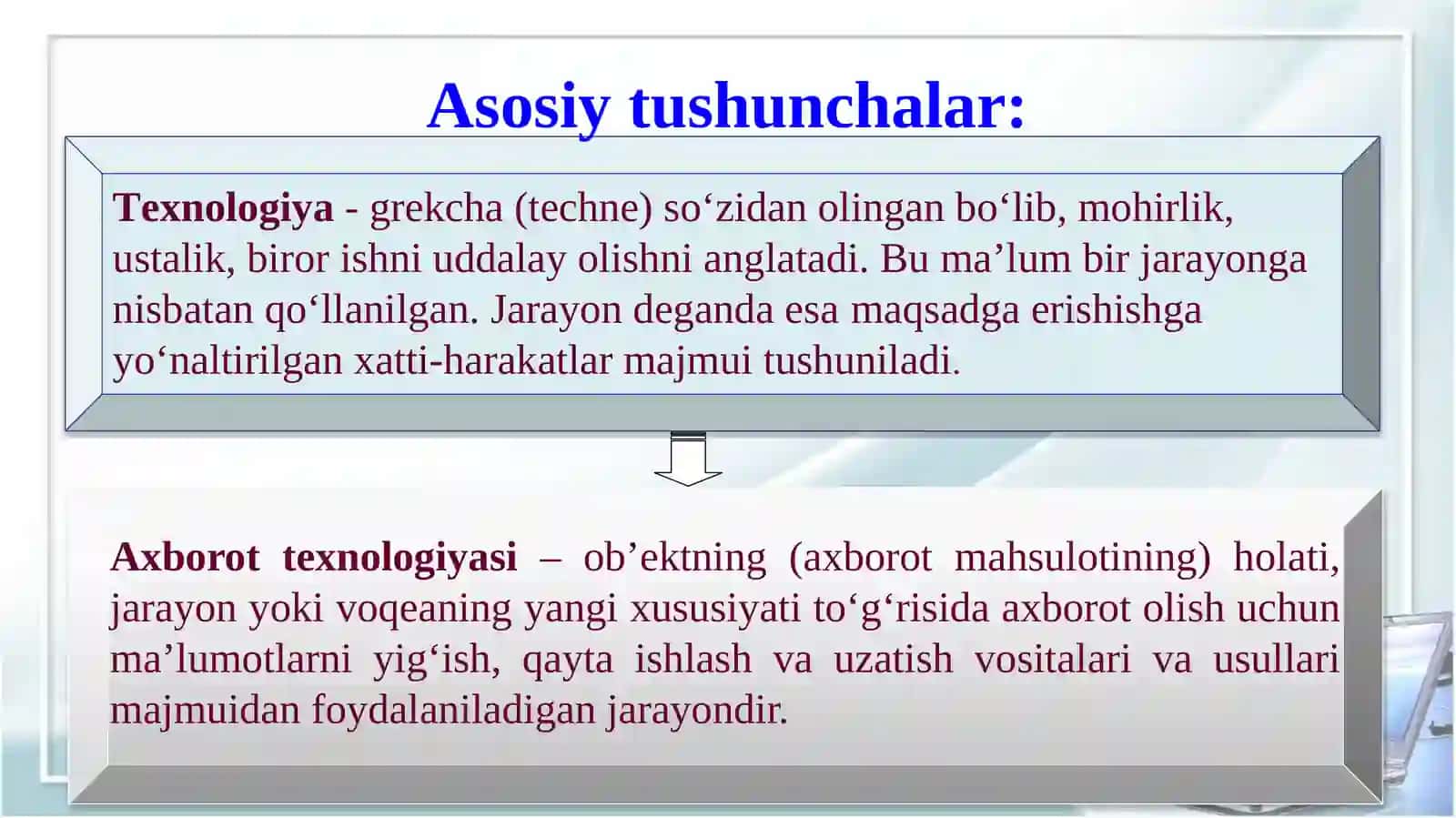 AXBOROT TEXNOLOGIYALARINING INFRATUZILMALARI 4