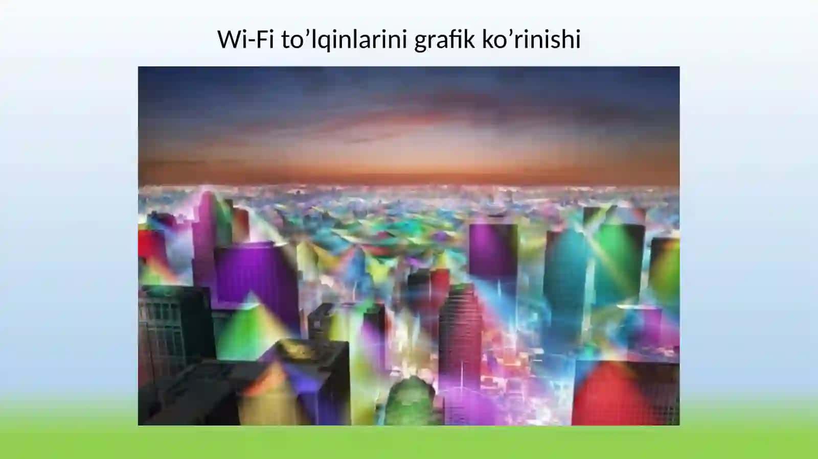 Simsiz va mobil tarmoqlar 4