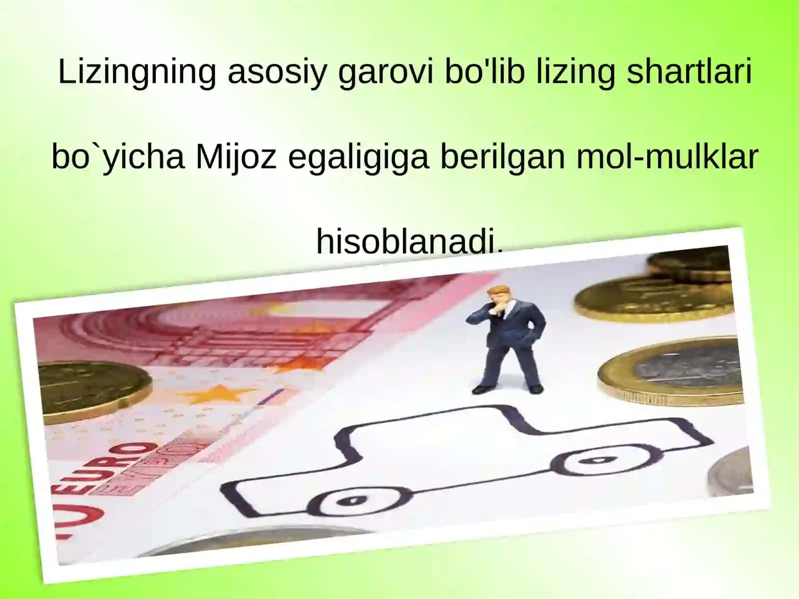Banklarda lizing va faktoring operatsiyalari hisobi 4