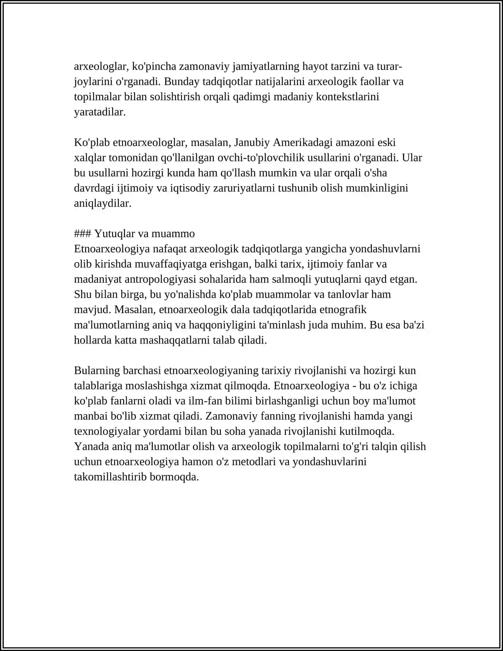 ETNOARXEOLOGIYANING ASOSIY YONALISHLARI VA ULARNING SHAKLLANISH BOSQICHLARI 4